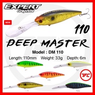 Expert Graphite Deep Master DM70 DM110 4m 6m Crank Bait Lure 70mm 21g 110mm 33g crankbait runner div