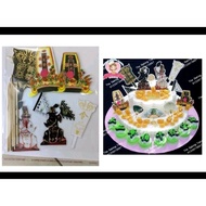 大二爷伯蛋糕插牌Cake Topper Set