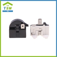 【T&W】 2PCS QP2-4.7 PTC Starter Relay 1 Pin Refrigerator Starter Relay And 6750C-0005P Refrigerator O