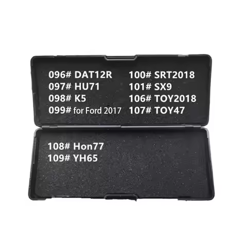 96-111 LiShi 2 in 1 2in1 DAT12R HU71 K5 for Ford2017 kia2018 SX9 TOY2018 TOY47 HON77 YH65 ISU5 ign H