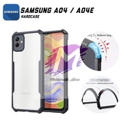 Samsung A04e A04 A04s Hardcase Armor Transparent Casing