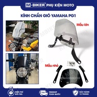 [M-Biker] PG1 Windshield Accessories, Yamaha PG1 Small Windshield, PG1 Windshield - Dustproof, High 