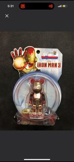 Iron man bearbrick 100%