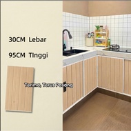 90cm - 95cm Kitchen Cabinet Door DIY Penutup Bawah Dapur Budget Kitchen Cabinet Curtain pintu dapur
