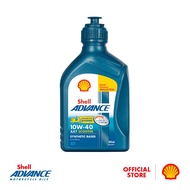 Shell Advance 4T AX7 Scooter 10W-40 Semi Synthetic Motorcycle Engine Oil (0.8L)