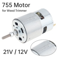 755 Motor DC 12V/21V Motor Pemotong Rumput, Digunakan untuk Pemakan Rumpai/Pemakan Rumpai Tanpa Kord