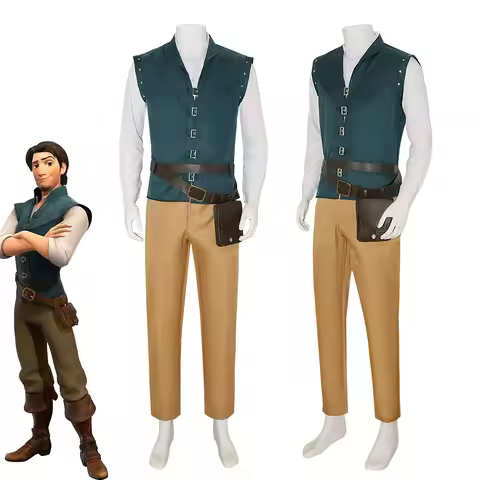 Rapunzel Tangled Cos Rapunzel Prince Flynn Ryder Cosplay Halloween Stage Performance Costume
