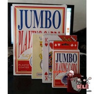 Giant deck of cards 2/4/5/6/9 Times, size A4 E1654, ideal for gamers who love poker!