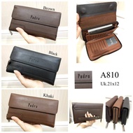 Pedro Leather Clutch A810 Import