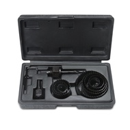 Kavwell 11-Piece Set 19-64mm Woodworking Hole Saw Gypsum Board Reamer Hole Saw Set SH4007 Perforatio