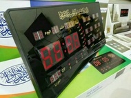 Azan Adzan Clock Mosque Mosque Prayer Time 5 Time Led Digital Xy 5622