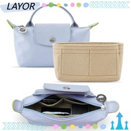 LAY Linner Bag, Multi-Pocket Portable Insert Bag,  Storage Bags Felt Travel Bag Organizer Longchamp Mini Bag