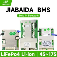 JIABAIDA Smart BMS 4S 12V LiFePo4 Li-ion 8S 24V 16S 48V 10S 13S 14S 17S 20A 50A 100A 200A JBD BMS