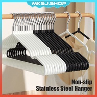 Hanger Baju Stainless Steel Clothes Hanger Anti Slip Adult Toddler Cloth Hangers Penyangkut Baju