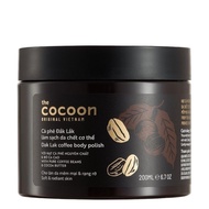 Cocoon Dak Lak Coffee Body Scrub, body scrub, containing coconut and shea butter, skin exfoliator. B
