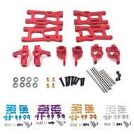 Wltoys 144001 144010 124007 124008 124016 124017 124019 Metal Suspension Arms Steering Block Hub Car
