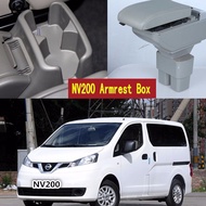 Car Armrests Storage Box for Nissan NV200 With USB interface 2009-2016
