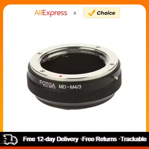 Fotga MD-M4/3 Adapter Digital Ring Minolta MD MC Lens to Micro 4/3 Mount Camera for Panasonic G1 G2 