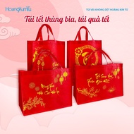 [ BEER BIN BAG ] CNY Gift Bag, Beverage Bag, Happy CNY Bag CNY