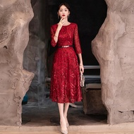 EAGLELY Elegant Bride Toast 2024 Luxury Evening Dresses Mother Of Bride Formal Ball Gown For Adult F