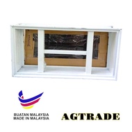 1'x2' (1 DAUN) FRAME TINGKAP SIAP GRILL DAN CERMIN