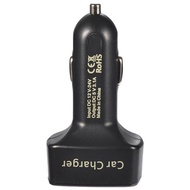 4 in 1 Dual USB Ports Car Charger for Phone Camera