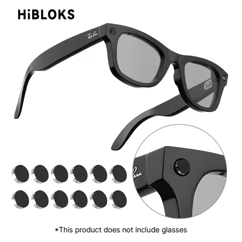 HIBLOKS For Ray-Ban Meta Wayfarer RW4008/RW4006 Skyler RW4010 RW4009/RW4009F AI intelligent Glasses 