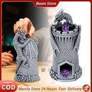 Dragon Castle Dnd Dice Tower Creative Dice Rolling Tower Tabletop Board Role Play D&D Game Accessory