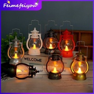 Christmas decoration Halloween Decoration LED Lantern Retro Small Oil Lamp LED Light fairy lights