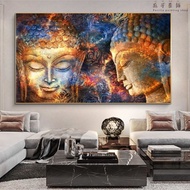 Golden Buddha Statue Abstract Oil Painting Buddha Statue Oil Painting Poster and Printing Canvas Pai