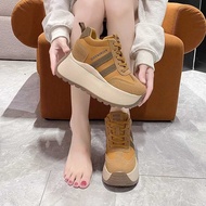Women's 10Cm Chunky Platform Sneakers Retro Running Casual Shoes 2025 Spring/Fall