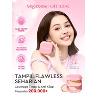 GLAD2GLOW PERFECT BLURRING POWDER FOUNDATION | G2g Compact Powder