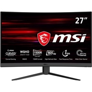 MSI Optix G27CQ4 Curved Gaming Monitor-27" 16:9 WQHD (2560 x 1440) 1440p 2K VA 165Hz 1ms 1500R