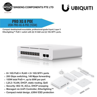 Ubiquiti Unifi USW Pro XG 8 PoE Pro XG 8 PoE 155W Compact 8-Port 10GbE SFP+ L3 Etherlighting Switch