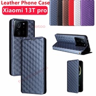 Flip Leather Phone Case For Xiaomi 13T pro 13tpro 13pro 13lite 13Ultra Xiaomi13t pro Xiaomi13tpro 2023 Magnetic Stand Holder Casing Shockproof Back Cover