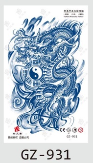 Tatto temporer 3D Semi Permanen Tahan Lama