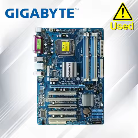 GIGABYTE GA-P43-ES3G Desktop Motherboard P43 Socket LGA 775 For Core 2 Pentium D DDR2 16G ATX Origin