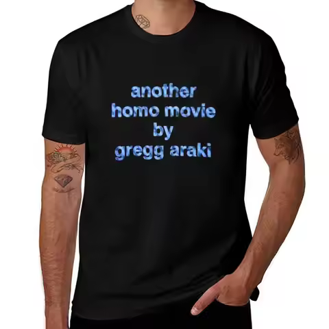 for t shirts for t araki another graphic shirts men by homo movie man gregg T-Shirt man