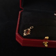 Birthstone January Natural Garnet Pendant for Women Jewelry With S925 Wholesale