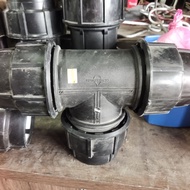 Poly Equal Tee (90 mm) (CL Waterware) (PN 12.5)