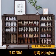 HY-JD Yiliuyuan Shoe Cabinet Solid Wood Shoe Cabinet Door Shoe Cabinet Household Entrance Cabinet Simple Modern Balcony