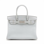 Hermes Birkin 30 Blue Pale TC PHW stamp Z 2021 聖杯藍