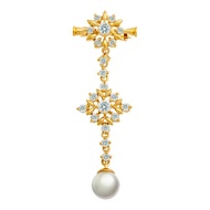 GOLD PLATED BROOCH BH8699