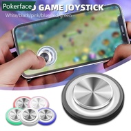 POKERFACE 1Pc Round Game Joystick For Mobile Phone Rocker Tablet Metal Button Controller With Suctio