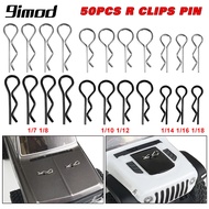 9IMOD RC Body Clips Metal R Buckles for Toy Cars Trucks Buggy Shell Pins Versatile 1/7 to 1/18 Scale