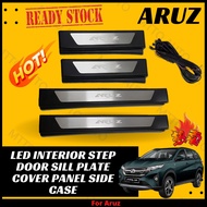 MTTO Perodua Aruz Led Interior Step Door Sill Plate Cover Panel Side Case Accessories