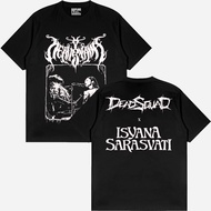 Dead squad x isyana sarasvati T-shirt / metal t-shirt dead squadkaos band