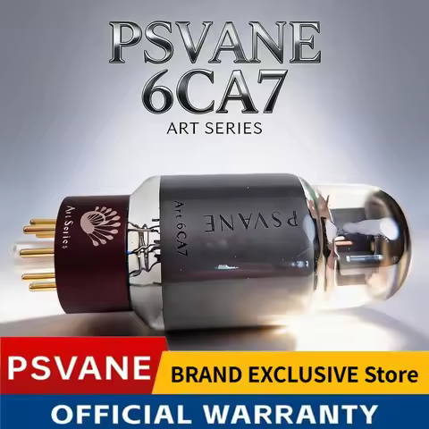 PSVANE 6CA7 Vacuum Tube Replaces EL34 EL34B 5881 6L6 6L6GC 6P3P KT77 HIFI Audio Tubes Electronic Tub