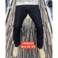 Jeans Men's Skinny Stretch Color (Large Size 28-44) Code R203