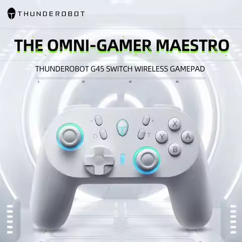 ThundeRobot G45 Pro Three-mode Wireless Gamepad Gaming Controller Hall Effect Built-in NFC for Switc